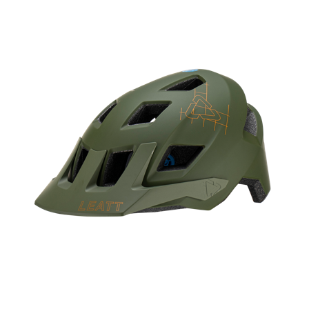 Leatt AllMtn 1.0 V23 MTB-Hjälm Tallgrön L