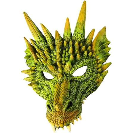 Dragemaske Halloween Cosplay Party Dyrehodemaske