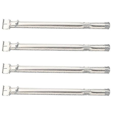 4 kpl 4-pakkaus 15 15/16'' Putkipoltin Ruostumaton teräs Korvaava Charbroil Grillin osat Putkipoltin Yaying -Sy:ltä