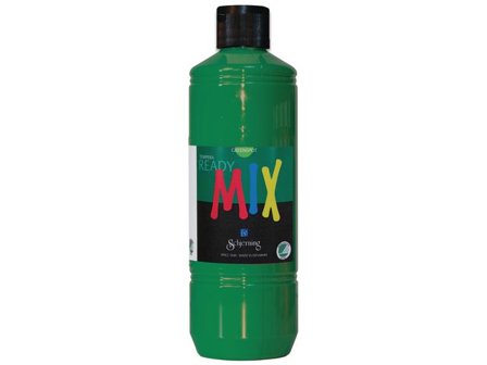 Readymix Svanenmärkt 500ml grön - Lyreco - Skola och förskola - Målarfärg och tillbehör - Readymix