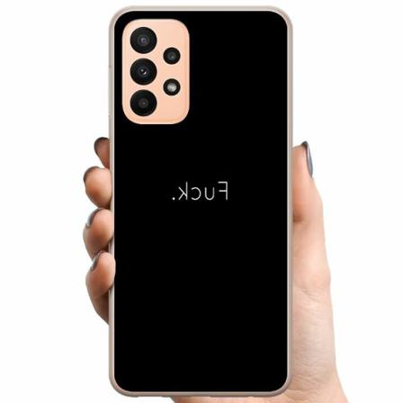 Samsung Galaxy A23 5g Tpu Mobilskal >fuck<