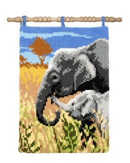 Broderipakke Veggteppe På savannen - Vervaco