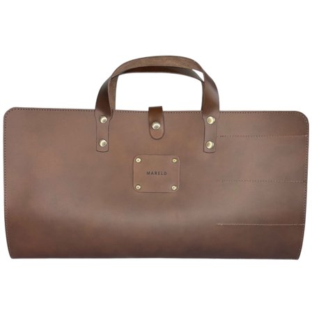 Mareld Knivväska med 6 fack läder, brun | Matlagning > Köksknivar > Knivförvaring | Bagaren och Kocken