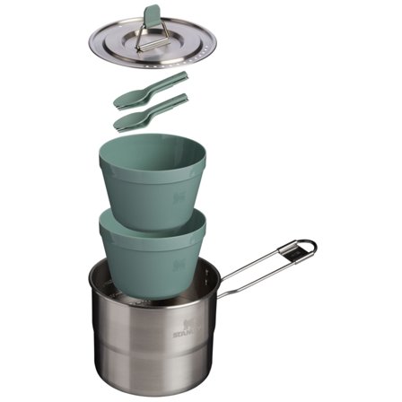 Stanley Wildfare Go Two Bowl campingsett 1,1 liter' - 'Shale/Charcoal