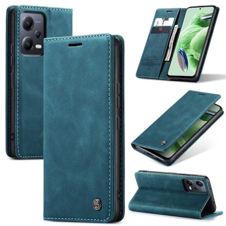 CaseMe vintage Xiaomi Poco X5 / Xiaomi Redmi Note 12 fodral - Blå