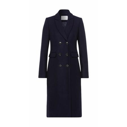IVY Oak, Celine Double Breasted Coat Blauw, Dames, Maat:M