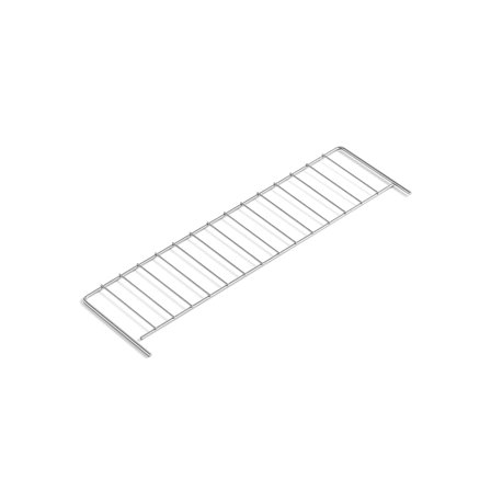 Shelf divider MARKET, 80x380 mm, zink coated