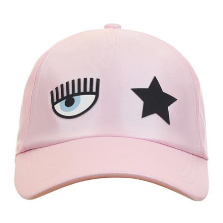 Chiara Ferragni Collection Hat Pink, Dame Huer Hatte og kasketter, Størrelse: ONE Size