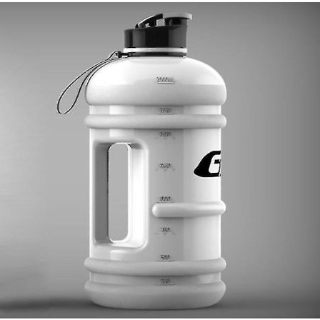 2200ml Stor Vannflaske Lekkasjetett Shaker Sport Reise