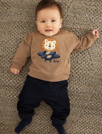 Minymo Pants Corduroy W. Lining - Navy - 62