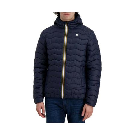 K-Way Coats Blue Blå, Herre Vinterjakker