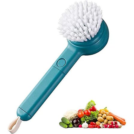 Grønnsaksbørste Fruktskrubb Børste Godt grep Langt håndtak Matrensende børste Multifunksjonelle kjøkkenverktøy med skreller Veggie Wash Brush 2