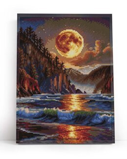 Diamond painting Månljusets vik