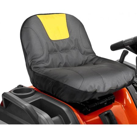 Ruohonleikkurin istuinsuojus, 600D Oxford-kangas Traktorin istuinsuojus Vedenpitävä Säilytystaskuilla Ri