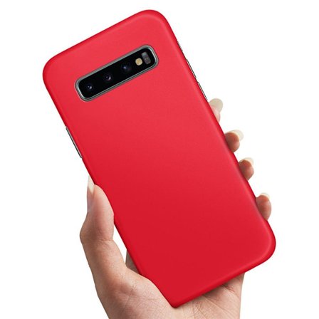 Samsung Galaxy S10 - Kuoret/Suojakuori Punainen