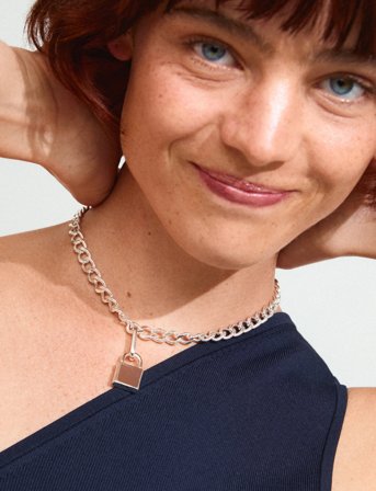 Pilgrim Charm Locket Pendant Silver-Plated - Silver - ONE SIZE