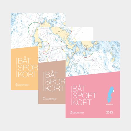 Pacchetto carte nautiche Sjöfartsverket - Norrland (Golfo di Botnia settentrionale + Golfo di Botnia meridionale + Baia di Botnia)