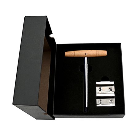 Violinbor, Violin Peg Hole Reamer med træhåndtag Luthier Reparationsværktøjer