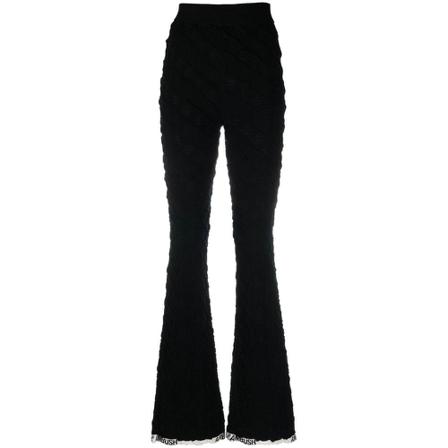 Ambush, Wide Trousers Zwart, Dames, Maat:S