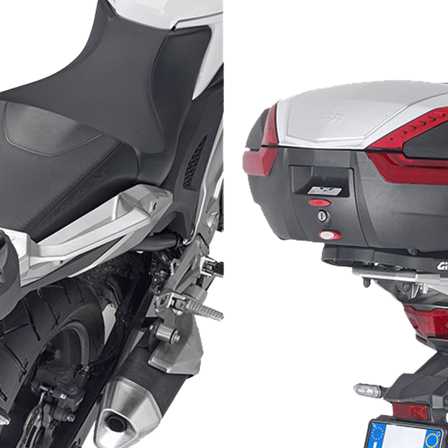 Stelaż pod Kufer Centralny Givi SR Monokey - Honda NC 750 X 2021-2026