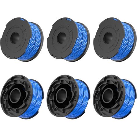 Erstatningsspole til Black & Decker A6441 Trimmerline, 1,65 mm, erstatningsspoler til GL652, GL655, GL650, GL660, GL680 Trimmer