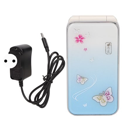 N509 Lukitsematon simpukkapuhelin kahdella SIM-kortilla, 2,4 tuuman näyttö, 8800 mAh akku