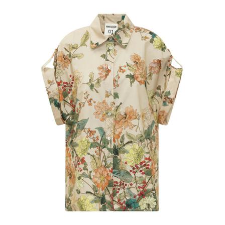 Semicouture Shirt , Beige , Dames , Maat: M