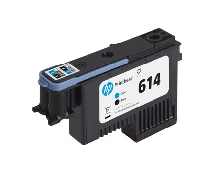 HP 618 Black and Cyan Stitch Printhead
