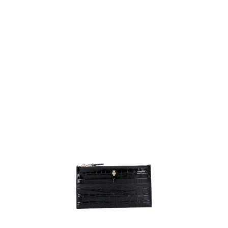 Alexander McQueen Wallets & Cardholders Sort, Dame Punge og Kortholder, Størrelse: ONE Size