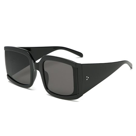 Vintage Shades Överdimensionerade Lyxiga Fyrkantiga Solglasögon Tjocka Glasögonbågar Herr Kvinnor