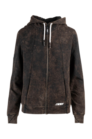 Hoodie 509 A Frame Full Glidelås Dame Svart XL