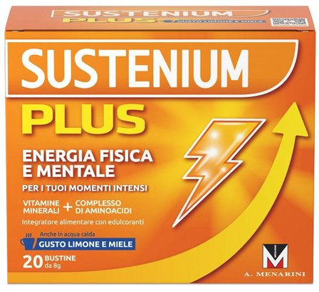 Sustenium Plus Limone E Miele 20 Bustine