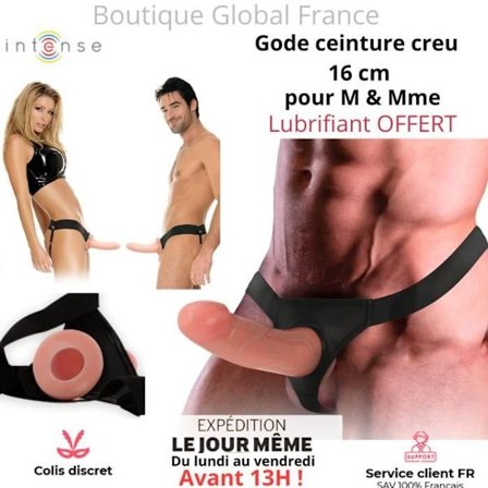 Hollow Strap-On Dildo 16 cm Strap On Sexleksak Pegging Man Kvinna Par Sele Dildo SEX Penis