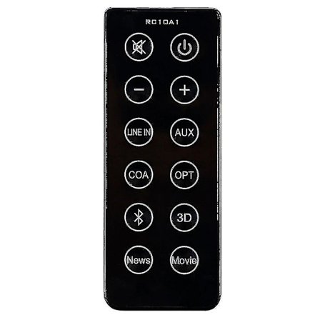 Hmwy-fjernkontroll egnet for Edifier B3 Rc10a1 lydhøyttalersystem