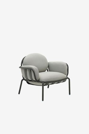 Kave Home - Lænestol Joncols - Grå - Havelænestole - Fra Homeroom