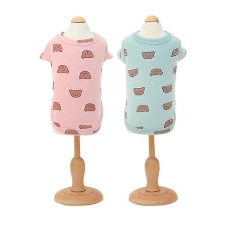 Kæledyrstøj Hvalpetøj Kattetøj Teddy Pomeranian Bichon To Fødder Beklædning