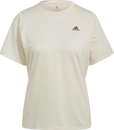 Adidas Women's Run Icons Running T-Shirt Women Short sleeved fitness sweater White XS