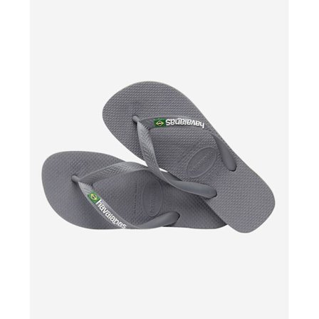 Havaianas Flip Flops Brazil Logo Grå 43/44