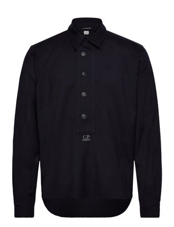 C.P. Company Wool Shirt - Navy - L