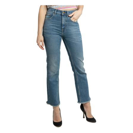 Golden Goose, Jeans Blauw, Dames, Maat:W28,polyester