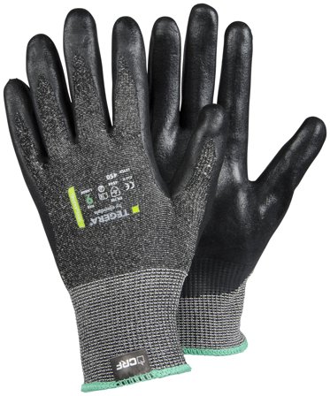 Tegera 450 Skärskyddshandske polyester, nylon 7, Arbetskläder