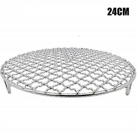 Grillgaller rostfritt stål runt 15 18 20 24 29cm Grill BBQ NY