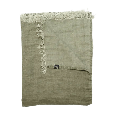 Himla Hannelin pläd Filtar & plädar Grön 130X170