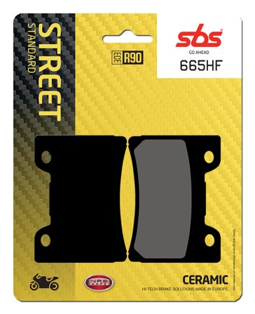 SBS HF Ceramic Brake Pads Front - Yamaha FZR 1000 1992-1993