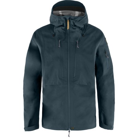 Fjällräven Keb Eco-Shell Jacket S - male - Dark Navy - Shell Jackets