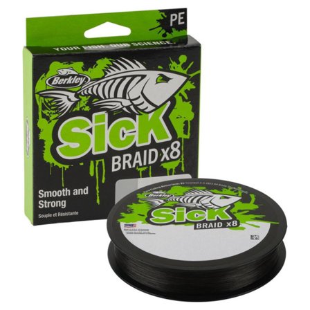 Berkley Sick Braid Black 150m - 0.33mm