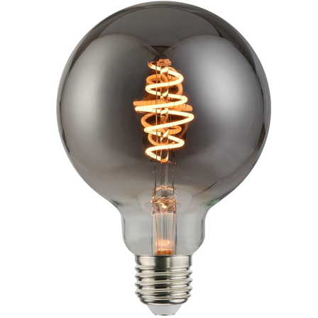 Nordlux DECO SPIRAL LED-lampa E27, 5W, G95, Belysning