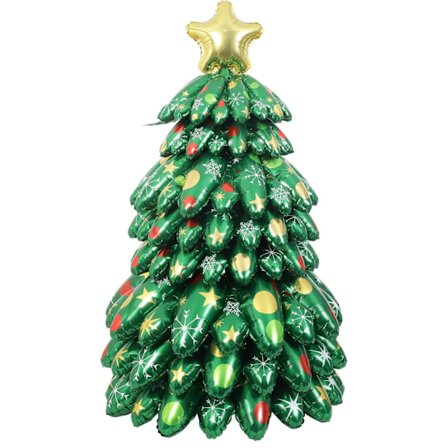 51 tum Självstående Uppblåsbar Julgransballong - Juldekorationer & Gåvor