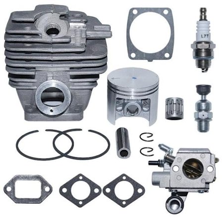 47 mm cylinder stempelring karburatorsæt Kompatibel med STIHL ms361 1135 020 1202 kæde Hg