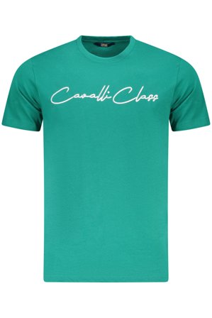 Cavalli Class T-shirt Maniche Corte Uomo Verde